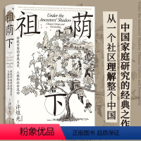 [正版]祖荫下 传统中国的亲属关系 人格和社会流动 智慧宫丛书024 文化研究社区研究 田野调查 社会学 书店书籍