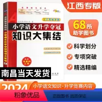 知识大集结[江西专版] 小学通用 [正版]江西专版2024新版江西省小学语文升学夺冠知识大集结 小学语文基础知识大全小升