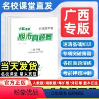 语文[人教版] 七年级下 [正版]广西专版2024版期末真题卷七年级八年级下册测试卷全套语文数学英语物理人教版湘教粤沪外
