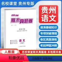 语文[人教版] 八年级下 [正版]贵州专版2024新版期末真题卷八年级下册语文人教版