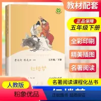 红楼梦 [正版]南昌发货红楼梦五年级下册人教版曹文轩快乐读书吧丛书 5年级下册小学生课外阅读必读书老师 儿童文学书籍人民