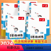 数学思维训练 小学一年级 [正版]2024版一本数学思维训练一二三四五六年级举一反三全国通用 小学奥数123456年级上