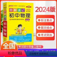 物理 初中通用 [正版]2024版图解速记初中物理公式定律知识点汇总速查速记背记手册基础知识大全八九年级初二初三中考备考