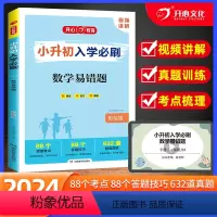 数学易错题 小学升初中 [正版]2024版小升初入学必刷数学易错题人教版 小学六6年级下册数学专项强化训练真题卷总复习辅