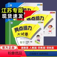 语文+数学(苏教版)+英语(译林版)[3本套 江苏专用] 三年级下 [正版]江苏2024新版亮点给力大试卷一年级二年级三