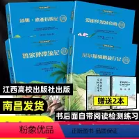 [必读4册]快乐读书吧六年级下册(书后面自带练习) [正版]崇仁快乐读书吧六年级下册全套4册 鲁滨孙漂流记尼尔斯骑鹅旅行