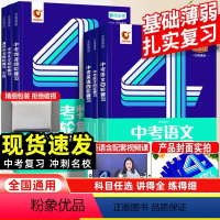 四轮复习5本套[语数英物化] 全国通用 [正版]2024新版洞穿中考数学四轮复习语文英语物理化学生物全国版初三4轮复习单