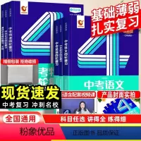 四轮复习5本套[语数英物化] 全国通用 [正版]2024新版洞穿中考数学四轮复习语文英语物理化学生物全国版初三4轮复习单