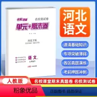 语文[人教版] 七年级下 [正版]河北专版2024新版名校课堂期末真题卷七年级下册语文人教版