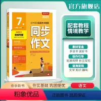 语文 七年级下 [正版]2024年春 初中语文同步作文七年级下册人教版双色版 7年级下册RJ版初中语文配套作文教程中考满