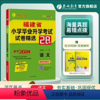 语文 小学升初中 [正版]备考2024版福建小升初语文2023年福建省小学毕业升学考试真题卷精选28套卷考必胜六年级语文