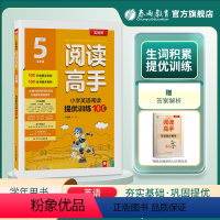 英语 小学五年级 [正版]2023新版 小学英语阅读高手五年级 5年级小学英语阅读提优训练100篇80篇主题阅读20篇期