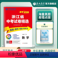 [正版]浙江中考试卷冲刺备考2024年浙江省中考试卷精选数学2023年浙江中考数学真题试卷中考数学总复习考前冲刺模拟试