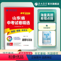 道德与法治 山东省 [正版]山东版2024山东省中考道德与法治考前冲刺试卷2023年山东省中考政治真题精选试卷中考道德与