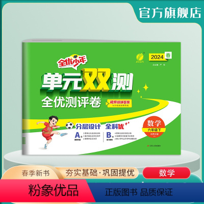 [北师大]数学 小学六年级 [正版]2024年单元双测数学六年级下册北师大版 新版小学6年级下册数学同步试卷BSD版期中