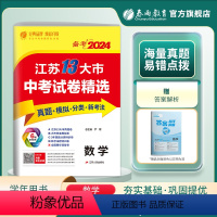 数学 江苏省 [正版]2024年江苏省中考数学冲刺试卷2023江苏省中考数学真题试卷精选 九年级下 江苏省十三市中考数