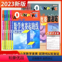 起跑线+加油站[3年级 小学通用 [正版]小学数学奥赛起跑线小学数学奥赛加油站一1二2三3四4五5六6年级小学生数学思维