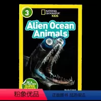 三阶:外星海洋动物 [正版]三阶段英文版美国国家地理儿童版英语分级阅读杂志L3 National Geographic