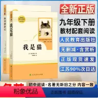 我是猫+格列佛游记 [正版]我是猫格列佛游记人民教育出版社初中初三3九9年级下册阅读人教统编版语文同步阅读书目书籍 名著