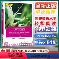 [正版]美丽英文小故事大道理阅读能力词汇强化语法巩固短语训练与美国人同步阅读的英语丛书 快速突破英语水平轻松阅读双语美
