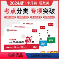 语+数+英 [套装3本-全国通用] 小学升初中 [正版]备考2024新版一本小升初冲刺新卷真题分类汇编语文数学英语试卷全