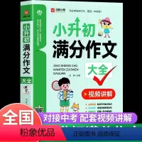 [视频讲解]小升初满分作文 小学升初中 [正版]新版小升初满分作文大全小学生六年级作文书作文大全小学升初中高分获奖作文三