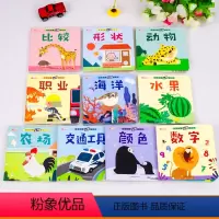 [全10册]宝宝启蒙认知推拉书 [正版]宝宝认知启蒙亲子推拉书全10册1-6岁宝绘本行为习惯早教启蒙童书我爱上幼儿园情绪