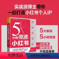 [正版]5小时吃透小红书 厦九九著 实战派博主用5大板块解构小红书运营涨粉变现 用5小时带你一起成为小红书百万IP
