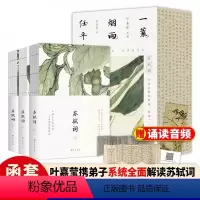 [正版]赠书法拉页+音频一蓑烟雨任平生苏轼词上中下全3册苏东坡传文学国学历史名中国经典人物传记名人传彩古风视觉设计中国