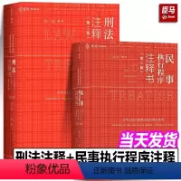 刑法注释书+民事执行程序注释书 [正版]单册任选刑法注释书第三版 2024麦读系列书籍 何帆 严肃点我们在讲民法 民法典
