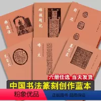 中国书法篆刻创作蓝本六册全 [正版]中国书法篆刻创作蓝本(全套六册)碑额题记封泥佛造像墓志盖瓦当文砖文 篆刻临摹欣赏
