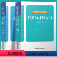 几何与证明+代数与计算(两本套餐) 初中通用 [正版]和数学家一起学数学几何与证明+代数与计算入门 朱梅俊著 七八九年级