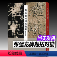 [正版] 张猛龙碑刻拓对勘 黄宪之著 原石高清图与明拓善本比对 全文简体旁注 书法资料研究 文物出版社