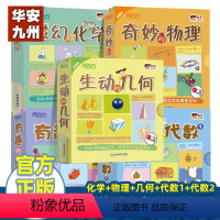 物理+化学+几何+代数1+代数2[全套60册] [正版]新东方科学小达人奇妙的物理魔幻的化学有趣的代数数学奥数启蒙早教科