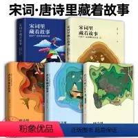 唐诗宋词里藏着故事[5册] [正版]宋词里藏着故事+唐诗里藏着故事1+2+3山川篇 闫文亮 全5册 小学生诗词唐诗历史故