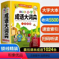 [正版]小学生成语大词典 2022全新彩图版 多功能词典彩图大字语文成语词典字典词典辞典现代多功能成语词典汉语词语小学