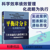 [正版]平衡计分卡:化战略为行动(珍藏版)战略地图绩效管理罗伯特.卡普兰管理工具战略实践 战略思维书籍 平衡积分卡企业