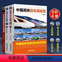 [正版]全4册中国高铁动车组巡览+中国火车大图集上下+世界高速列车图鉴 罗春晓罗一童高速铁路发展传奇科普读物汽车工程车