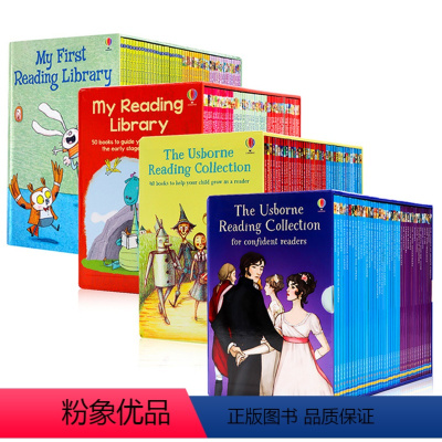 第一二三四个图书馆合集 [正版]Usborne Beginners历史动物科学自然历史 我的第一二三四个图书馆英文原版绘
