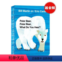 北极熊你听到了什么 [正版]廖彩杏书单英文原版绘本Polar Bear Polar Bear What Do You H