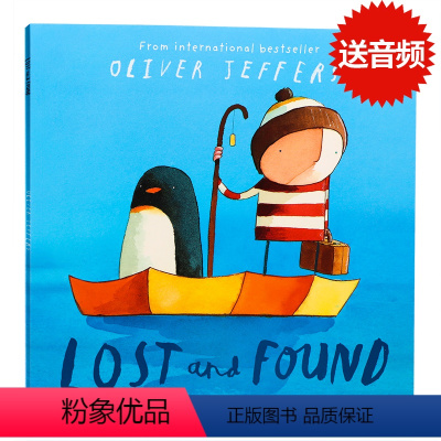 [正版]英文原版绘本 Lost and Found 摘星星的孩子系列 迷路的小企鹅 Oliver Jeffers 奥利