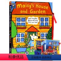 [正版]小鼠波波的房子和花园 搭建场景立体书 Maisy's House and Garden 进口英文原版绘本 儿童