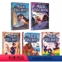神奇树屋漫画5册合售 [正版]神奇树屋桥梁漫画12345 英文原版 Magic Tree House 1-5 儿童全彩