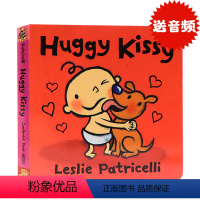 [正版] Huggy Kissy小毛孩英文原版绘本拥抱亲吻培养宝宝的行为习惯名家Leslie Patricelli