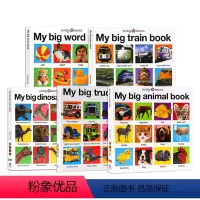 Priddy books5册合售 [正版]我的大本恐龙书 英文原版绘本 My Big Dinosaur Book 低幼早