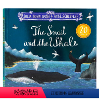 [正版]20周年纪念版 蜗牛和鲸鱼 英文原版绘本 The Snail and the whale 儿童冒险性格培养启蒙