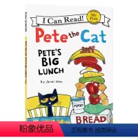 [正版]My First I Can Read系列皮特猫的大餐英文原版绘本Pete the Cat Pete's Bi