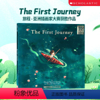 [正版]旅程 The First Journey 英文原版绘本 关于成长的故事 插画精美 亚洲插画家大赛获胜作品 Ph