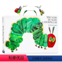 [正版]好饿饥饿的毛毛虫英文原版绘本The Very Hungry Caterpillar纸板书手提超大开本 附玩偶廖