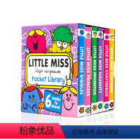 [正版]奇先生妙小姐系列妙小姐手掌书盒装6册 英文原版绘本 Little Miss: Pocket Library 小